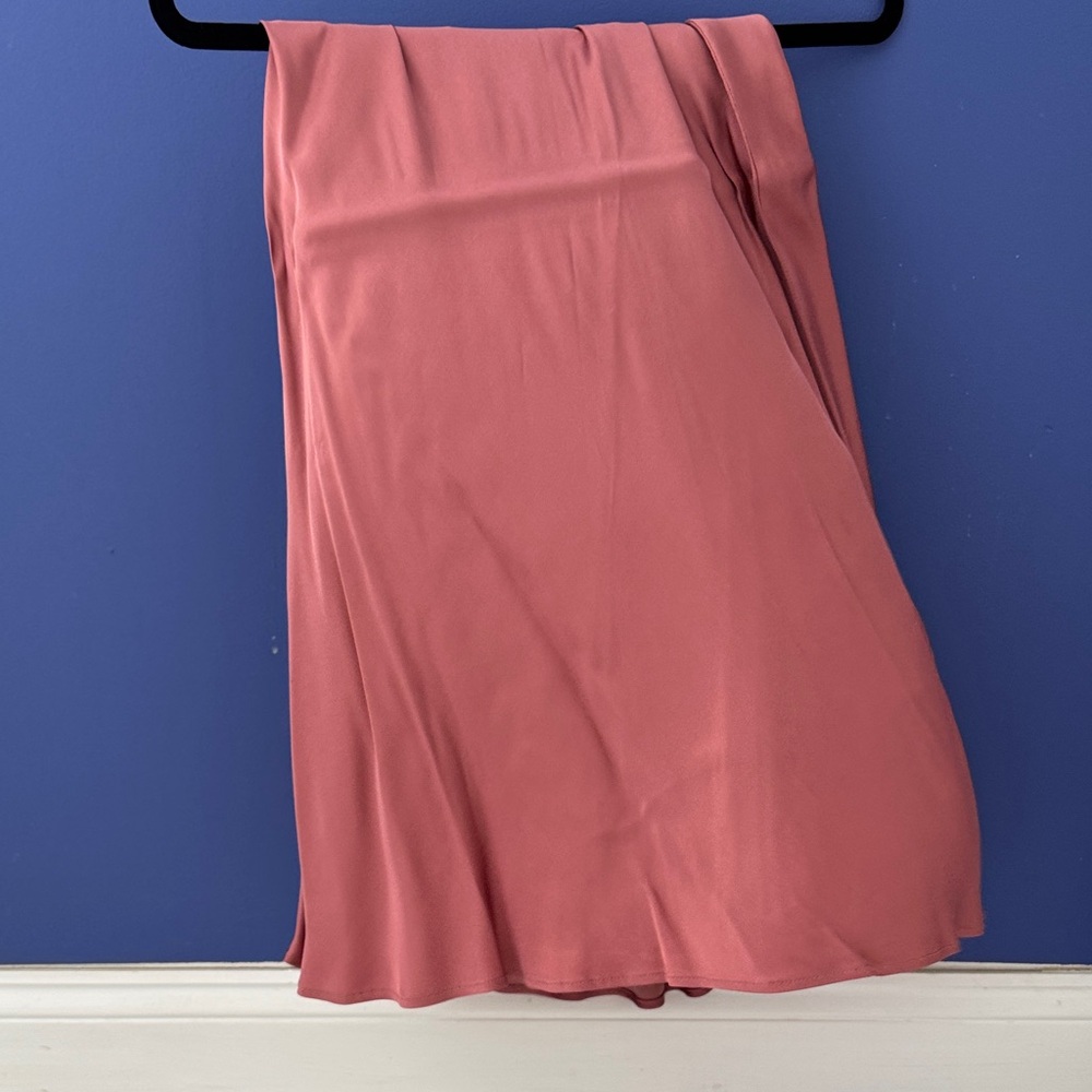 Abercrombie & Fitch Silky Maxi Skirt